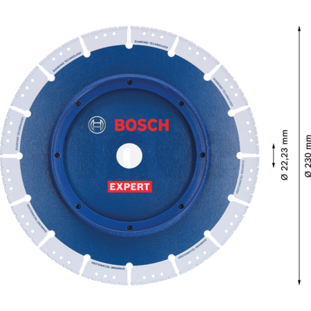 BOSCH Diamantový kotouč EXPERT Diamond Pipe Cut Wheel 2608901392