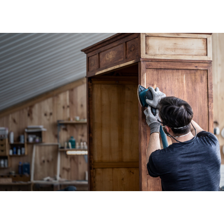 BOSCH Brusné mřížky EXPERT M480 pro vibrační brusky 80 × 133 mm, P220, 10 ks 2608900739