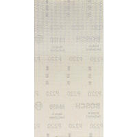 BOSCH Brusná mřížka EXPERT M480 pro vibrační brusky 115 × 230 mm, G 220, 10 ks 2608900766