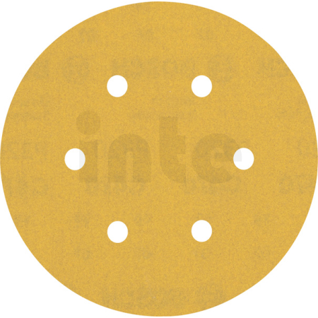 BOSCH Brusné papíry EXPERT C470 s 6 otvory pro excentrické brusky 150 mm, P320, 50 ks 2608900924