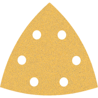 BOSCH Brusné papíry pro delta brusky EXPERT C470 93 mm, P80, 50 ks 2608900928