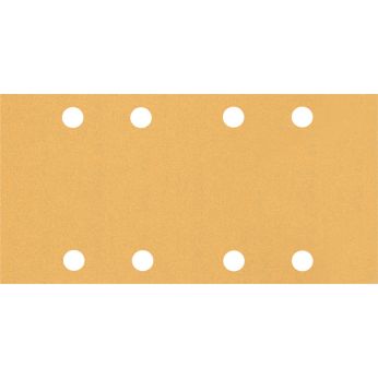 BOSCH Brusný papír EXPERT C470 s 8 otvory pro vibrační brusky 93 × 186 mm, G 100, 50 ks 2608900938