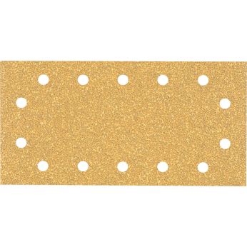 BOSCH Brusné papíry EXPERT C470 se 14 otvory pro vibrační brusky 115 × 230 mm, P40, 50 ks 2608900942