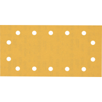 BOSCH Brusné papíry EXPERT C470 se 14 otvory pro vibrační brusky 115 × 230 mm, P240, 50 ks 2608900948