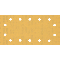 BOSCH Brusný papír EXPERT C470 se 14 otvory pro vibrační brusky 115 × 230 mm, G 400, 50 ks 2608900950