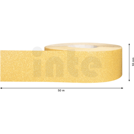 BOSCH Role brusného papíru EXPERT C470 pro ruční broušení 93 mm × 50 m, P40 2608900968