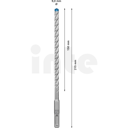 BOSCH Vrták do kladiv EXPERT SDS plus-7X, 9 × 150 × 215 mm 2608900095