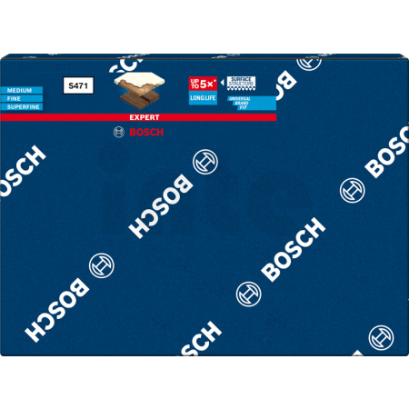BOSCH Brusné houby EXPERT S471 Standard 97 × 69 × 26 mm, Super Fine, 20 ks 2608901179