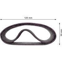 BOSCH Brusný svitek EXPERT N470 pro lešticí stroje 100 × 290 mm, 90 mm, střední, 10 kusů 2608901258