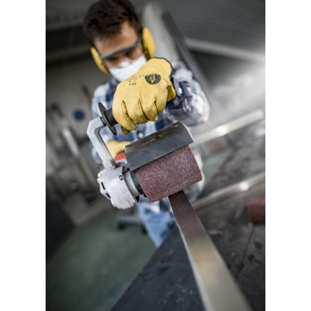 BOSCH Brusný svitek EXPERT N470 pro lešticí stroje 100 × 290 mm, 90 mm, střední, 10 kusů 2608901258