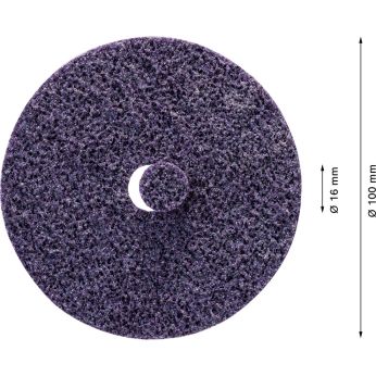 BOSCH Rounový brusný kotouč EXPERT N477 SCM pro úhlové brusky 100 × 16 mm, Extra Coarse 2608901260