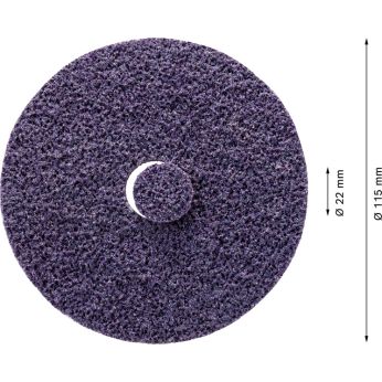 BOSCH Brusný rounový kotouč SCM EXPERT N477 pro úhlové brusky 115 × 22 mm, Extra Coarse 2608901264