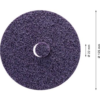 BOSCH Brusný rounový kotouč SCM EXPERT N477 pro úhlové brusky 125 × 22 mm, Extra Coarse 2608901268