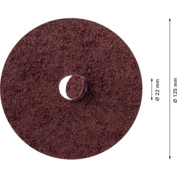 BOSCH Brusný rounový kotouč SCM EXPERT N477 pro úhlové brusky 125 × 22 mm, Medium 2608901270