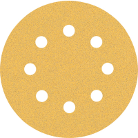 BOSCH Brusný papír EXPERT C470 s 8 otvory pro vibrační brusky 115 mm, G 80, 5 ks 2608900796
