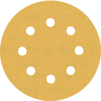 BOSCH Brusný papír EXPERT C470 s 8 otvory pro vibrační brusky 115 mm, G 180, 5 ks 2608900798