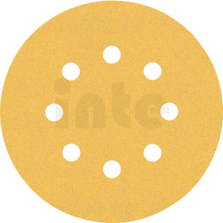 BOSCH Brusný papír EXPERT C470 s 8 otvory pro vibrační brusky 125 mm, G 120, 5 ks 2608900807