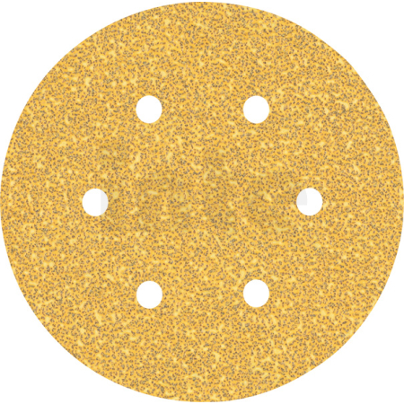 BOSCH Brusný papír EXPERT C470 s 6 otvory pro vibrační brusky 150 mm, G 40, 5 ks 2608900813