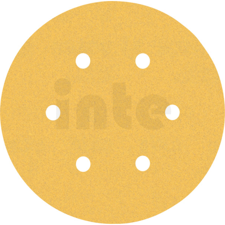 BOSCH Brusný papír EXPERT C470 s 6 otvory pro vibrační brusky 150 mm, G 120, 5 ks 2608900817