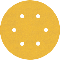 BOSCH Brusný papír EXPERT C470 s 6 otvory pro vibrační brusky 150 mm, G 240, 5 ks 2608900819