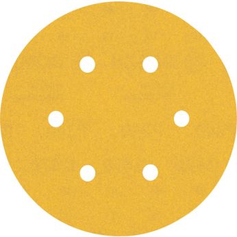 BOSCH Brusný papír EXPERT C470 s 6 otvory pro vibrační brusky 150 mm, G 240, 5 ks 2608900819