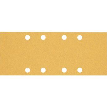 BOSCH Brusné papíry EXPERT C470 s 8 otvory pro vibrační brusky 93 × 230 mm, P80, 10 ks 2608900835
