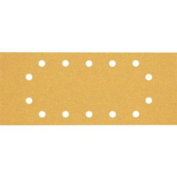 BOSCH Brusné papíry EXPERT C470 se 14 otvory pro vibrační brusky 115 × 280 mm, P60, 10 ks 2608900847