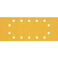 BOSCH Brusný papír EXPERT C470 se 14 otvory pro vibrační brusky 115 × 280 mm, G 240, 10 ks 2608900851