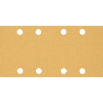 BOSCH Brusný papír EXPERT C470 s 8 otvory pro vibrační brusky 93 × 186 mm, G 80, 10 ks 2608900855