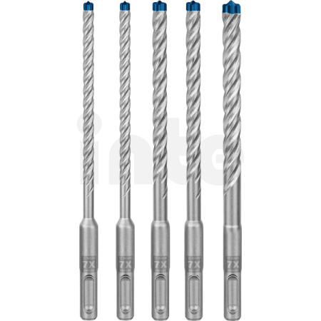 BOSCH Sada vrtáků do kladiv EXPERT SDS plus-7X, 6/6/8/8/10 mm, 5 ks 2608900198