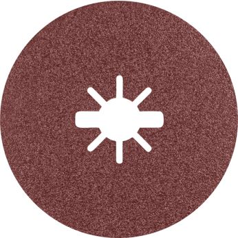 BOSCH Fíbrový brusný kotouč EXPERT R781 Prisma Ceramic X-LOCK, 125 mm, 22,23 mm, G 80, 5 kusů 2608621784