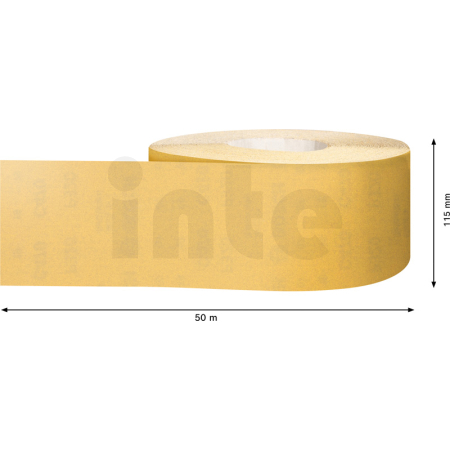 BOSCH Role brusného papíru EXPERT C470 pro ruční broušení 115 mm × 50 m, P320 2608900984