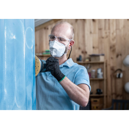 BOSCH Brusné papíry EXPERT C470 multiděrované pro excentrické brusky 125 mm, P80 5 ks 2608901094