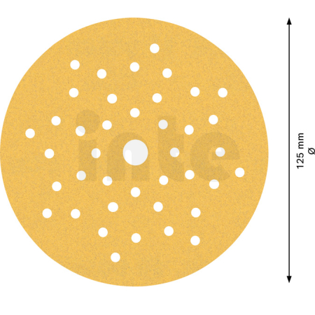 BOSCH Brusný papír EXPERT C470 s více otvory pro vibrační brusky 125 mm, G 120 5 ks 2608901096