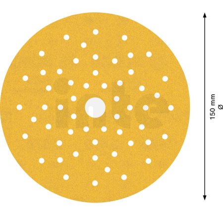BOSCH Brusný papír EXPERT C470 s více otvory pro vibrační brusky 150 mm, G 240 5 ks 2608901108