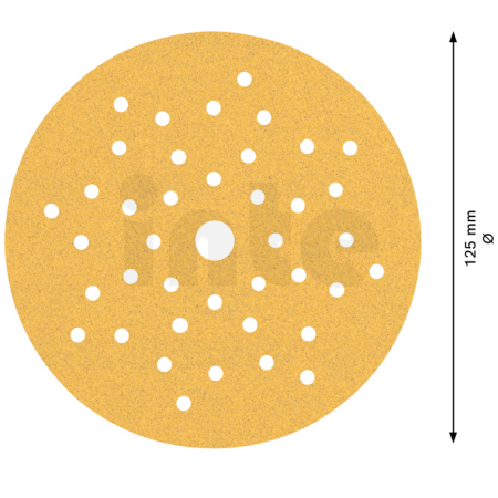 BOSCH Brusný papír EXPERT C470 s více otvory pro vibrační brusky 125 mm, G 100 50 ks 2608901127