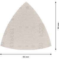 BOSCH Brusná mřížka EXPERT M480 pro delta brusky 93 mm, G 220, 5 kusů 2608900721