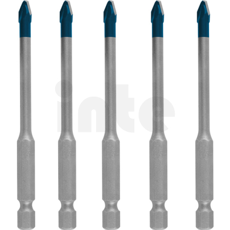 BOSCH Vrtáky do střešních tašek EXPERT HEX-9 HardCeramic 5 mm, 5 ks 2608900598