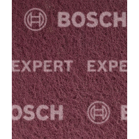 BOSCH Podložka z rouna pro ruční broušení EXPERT N880, 115 × 140 mm, velmi jemná A, 2 ks 2608901220