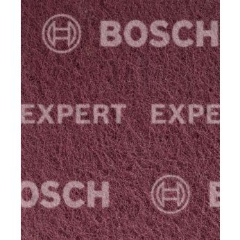 BOSCH Podložka z rouna pro ruční broušení EXPERT N880, 115 × 140 mm, velmi jemná A, 2 ks 2608901220