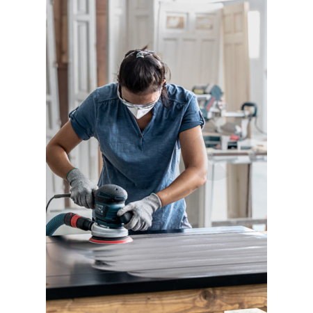 BOSCH Podložné brusné talíře EXPERT univerzální multiděrované 125 mm, střední 2608900004