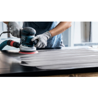 BOSCH Podložné brusné talíře EXPERT univerzální multiděrované 125 mm,, tvrdé 2608900005