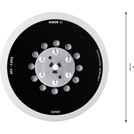 BOSCH Podložné brusné talíře EXPERT univerzální multiděrované 150 mm, měkké 2608900006