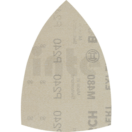 BOSCH Brusná mřížka EXPERT M480 pro multifunkční pily 100 × 150 mm, G 240, 10 ks 2608900731