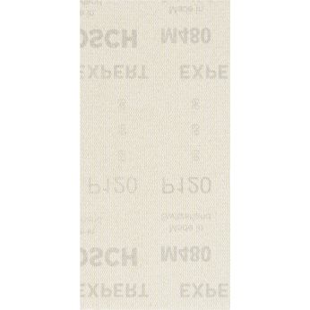 BOSCH Brusná mřížka EXPERT M480 pro vibrační brusky 93 × 186 mm, G 120, 50 ks 2608900754