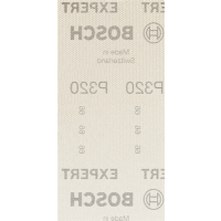 BOSCH Brusná mřížka EXPERT M480 pro vibrační brusky 93 × 186 mm, G 320, 50 ks 2608900759