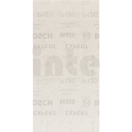 BOSCH Brusné mřížky EXPERT M480 pro vibrační brusky 115 × 230 mm, P120, 10 ks 2608900763