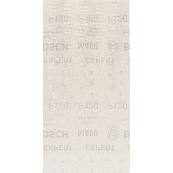 BOSCH Brusné mřížky EXPERT M480 pro vibrační brusky 115 × 230 mm, P120, 10 ks 2608900763