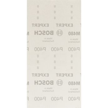 BOSCH Brusná mřížka EXPERT M480 pro vibrační brusky 115 × 230 mm, G 400, 10 ks 2608900769