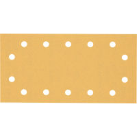 BOSCH Brusný papír EXPERT C470 se 14 otvory pro vibrační brusky 115 × 230 mm, G 120, 10 ks 2608900863